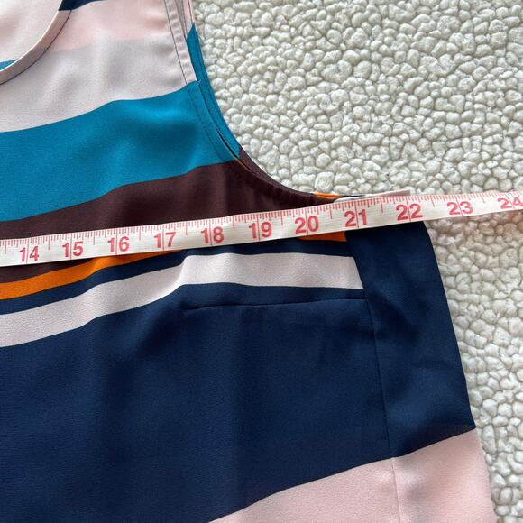 Daniel Rainn Blue White Stripe Tank PXL - Picture 7 of 8